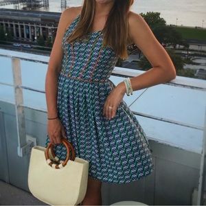 Anthropologie Rhyme & Echo Halter Neck
Tie Dress